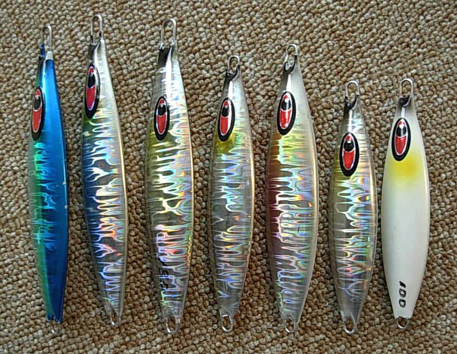 ■シーフロアコントロール　ガーキー　100g～180g　計7本　＊スローピッチ