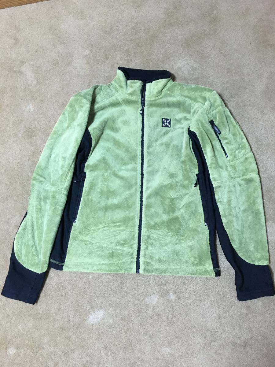 MONTURA モンチュラ ポラー プロ ジャケット フリース グリーン サイズＬ 中古