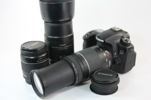 ★極上美品★ Canon キヤノン EOS 60Dトリプルレンズ すぐ使える　キャノン望遠レンズ