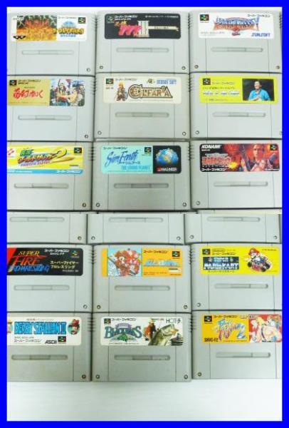 ◎ジャンク スーパーファミコン　ソフト　30本　まとめ　1スタ