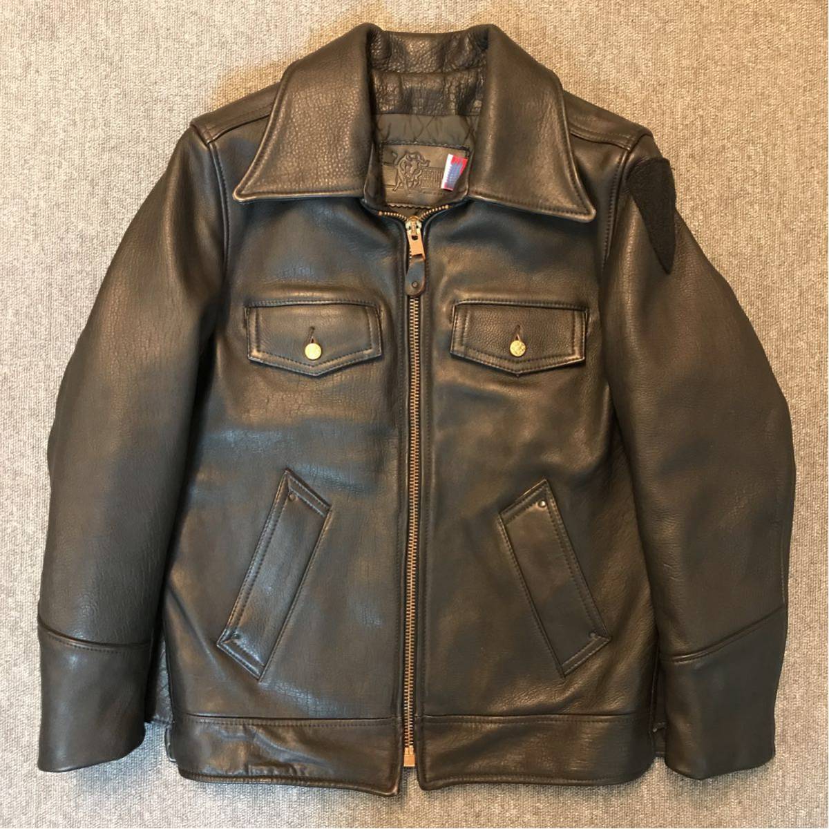美品 極厚 BRANDED GARMENTS NY市警 ポリスマン ジャケット