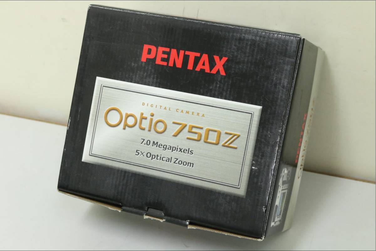 Optio 750Z Pentax ペンタックス - Camera Digital 公式通販 希少 