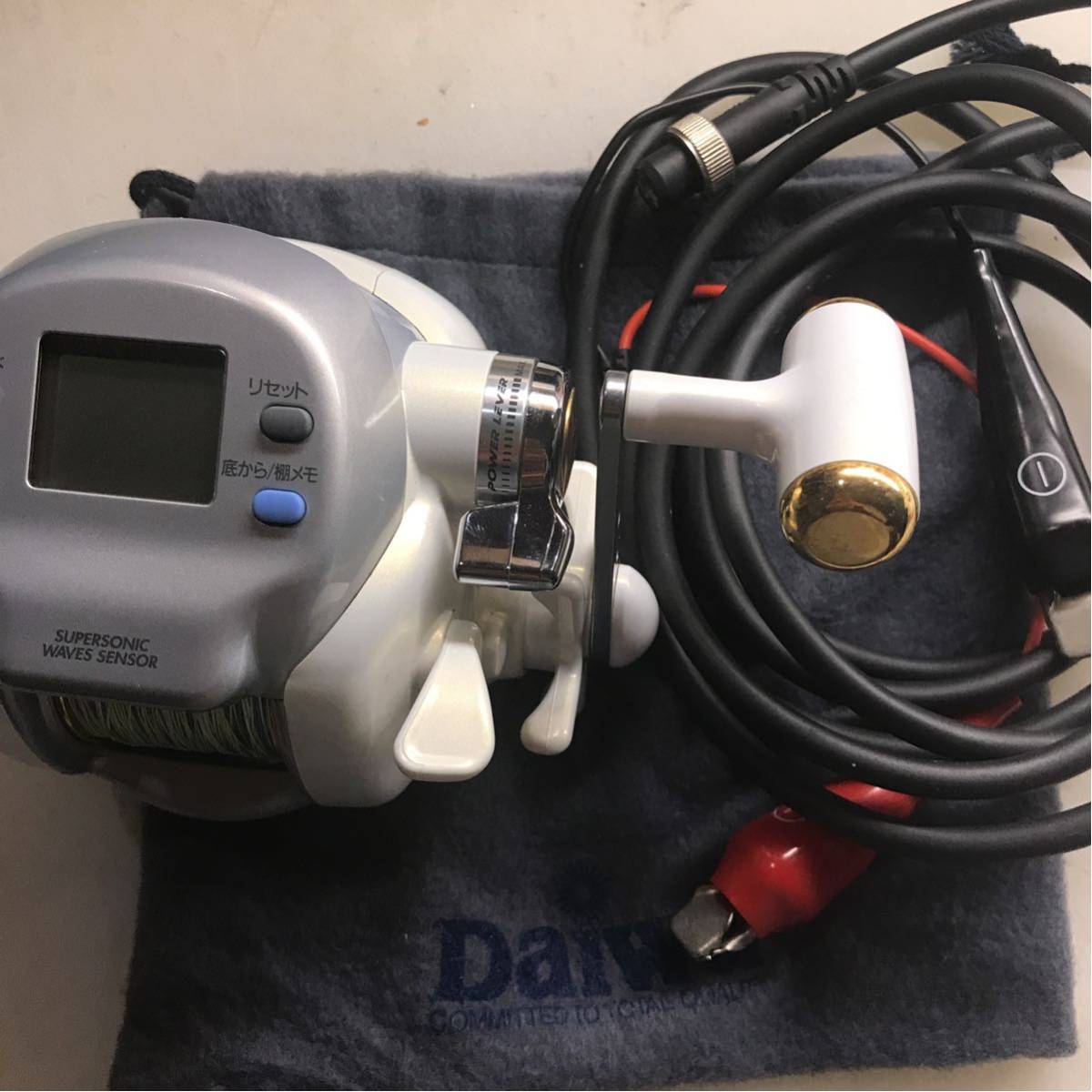 美品」 Daiwa ダイワ 電動リール スーパータナコン Z 500WP PEライン付き