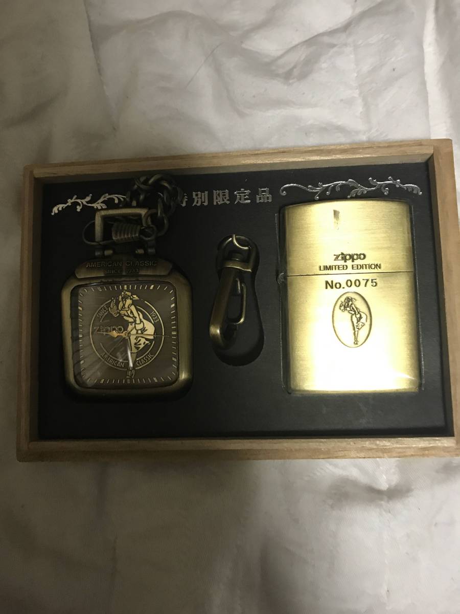 ジッポ　ビンテージ　限定品　ウィンディ　懐中時計TPセット　オイルライター ジッポ ウィンディ ビンテージ 限定品 - の落札相場 オイルライター