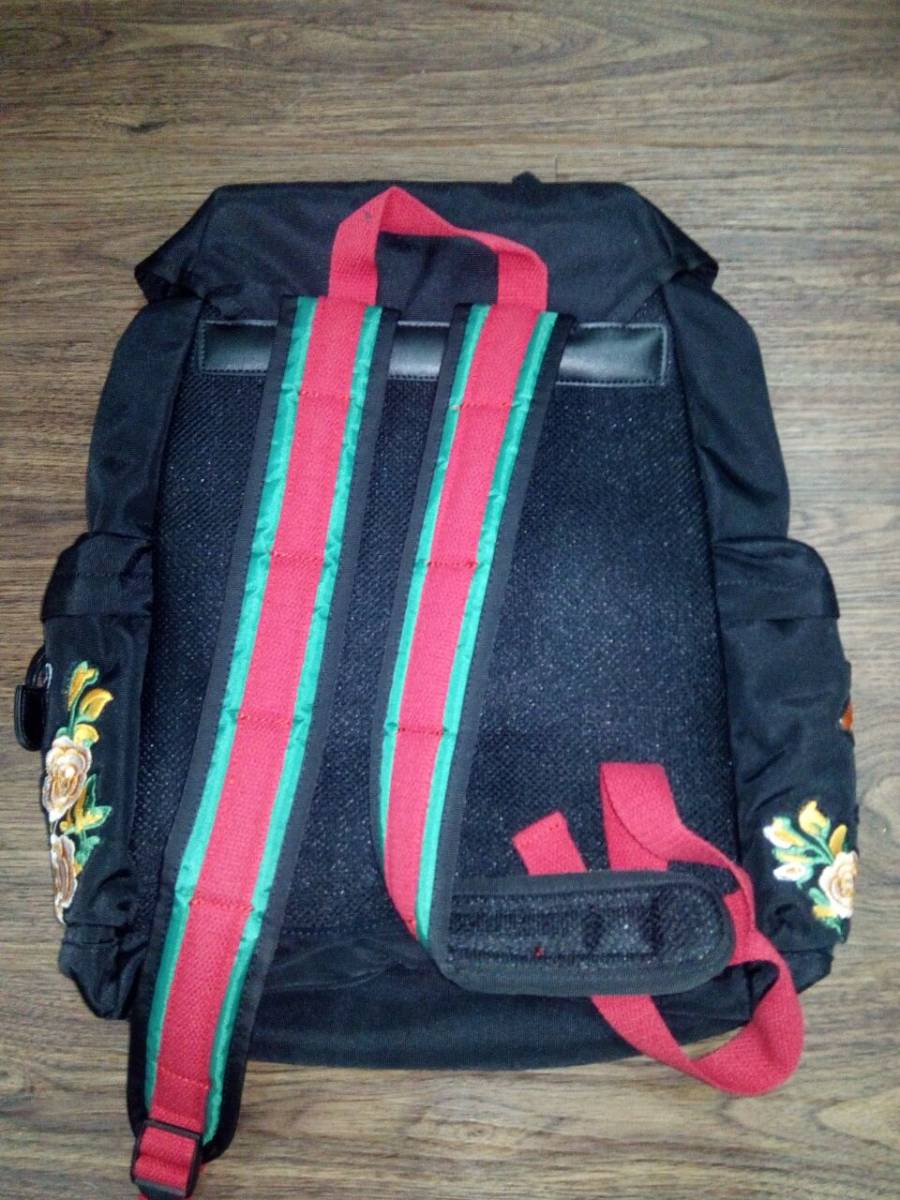 Gucci グーチ リュックバッグ 刺繍 虎 大容量 L Aveugle ブラック レディースシューズ 売買されたオークション情報 Yahooの商品情報をアーカイブ公開 オークファン Aucfan Com