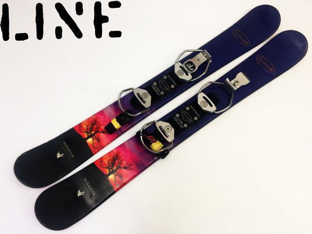 ショートスキー☆LINE mikenick PROMODEL☆98cm☆USED mikenick PRO