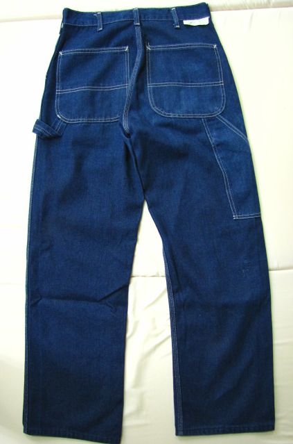 F541＊80'sビンテージ Sears デニムペインターパンツ USA製 W30 濃紺