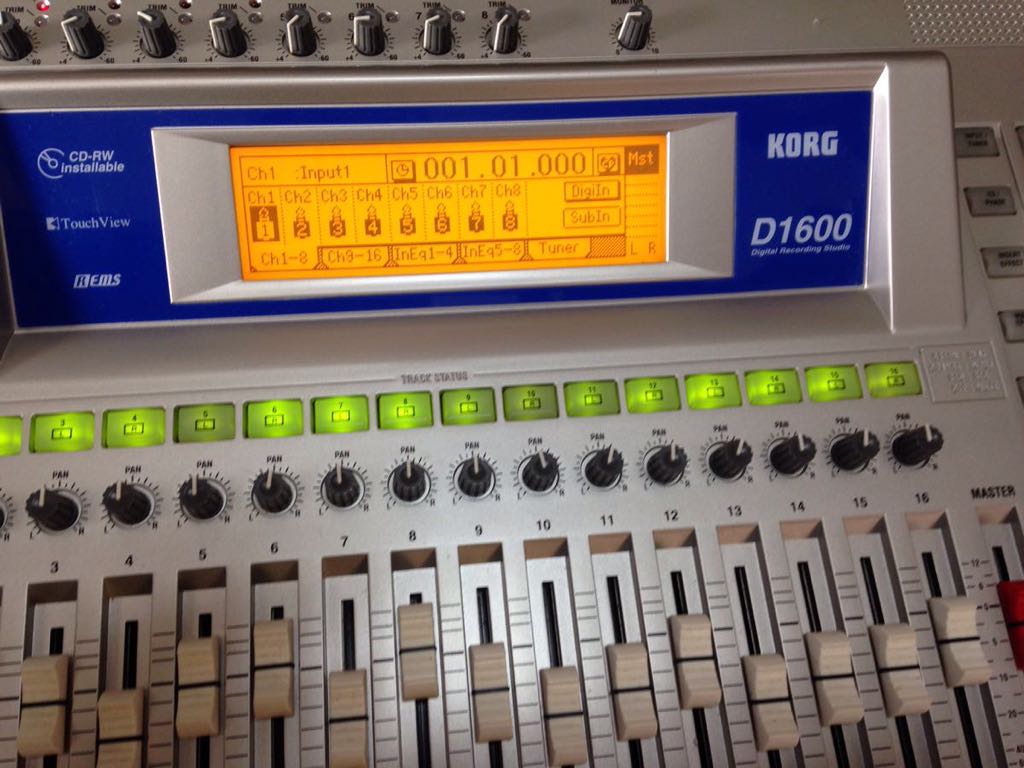 Korg korg D1600 D1600 digital recording studio, with manual and