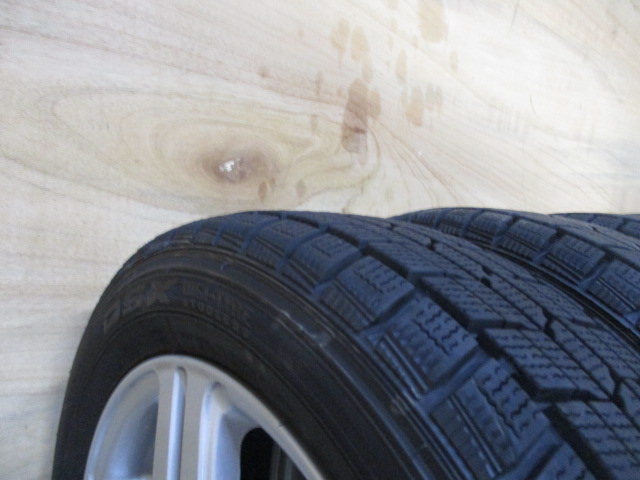 と94 □DUNLOP DUFACT スタッドレスタイヤ 4穴 155/65/R14□ DUFACT 14×