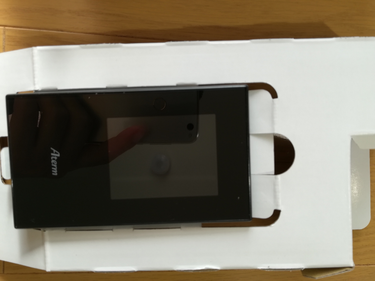 NEC Aterm MR04LN 3B モバイルルーター