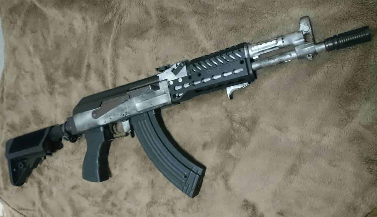 今夜 AKS47 東京マルイ JG 次世代電動ガンの修理カスタムをさせて頂き 