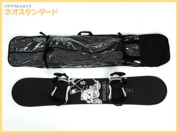 DEATH デスレーベル LABEL スノーボード DWS スノボセット 148の通販 