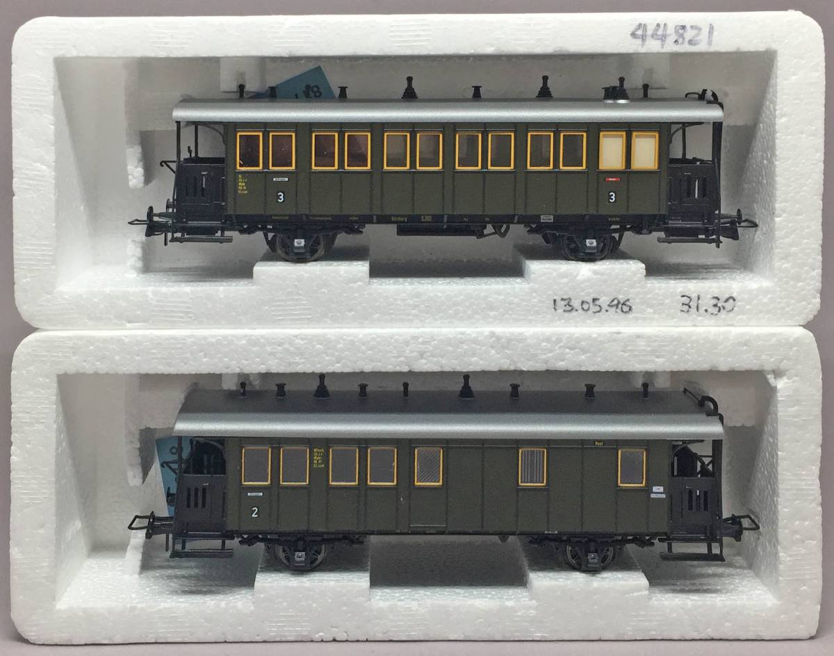 Roco　プロイセン二軸客車二両セット