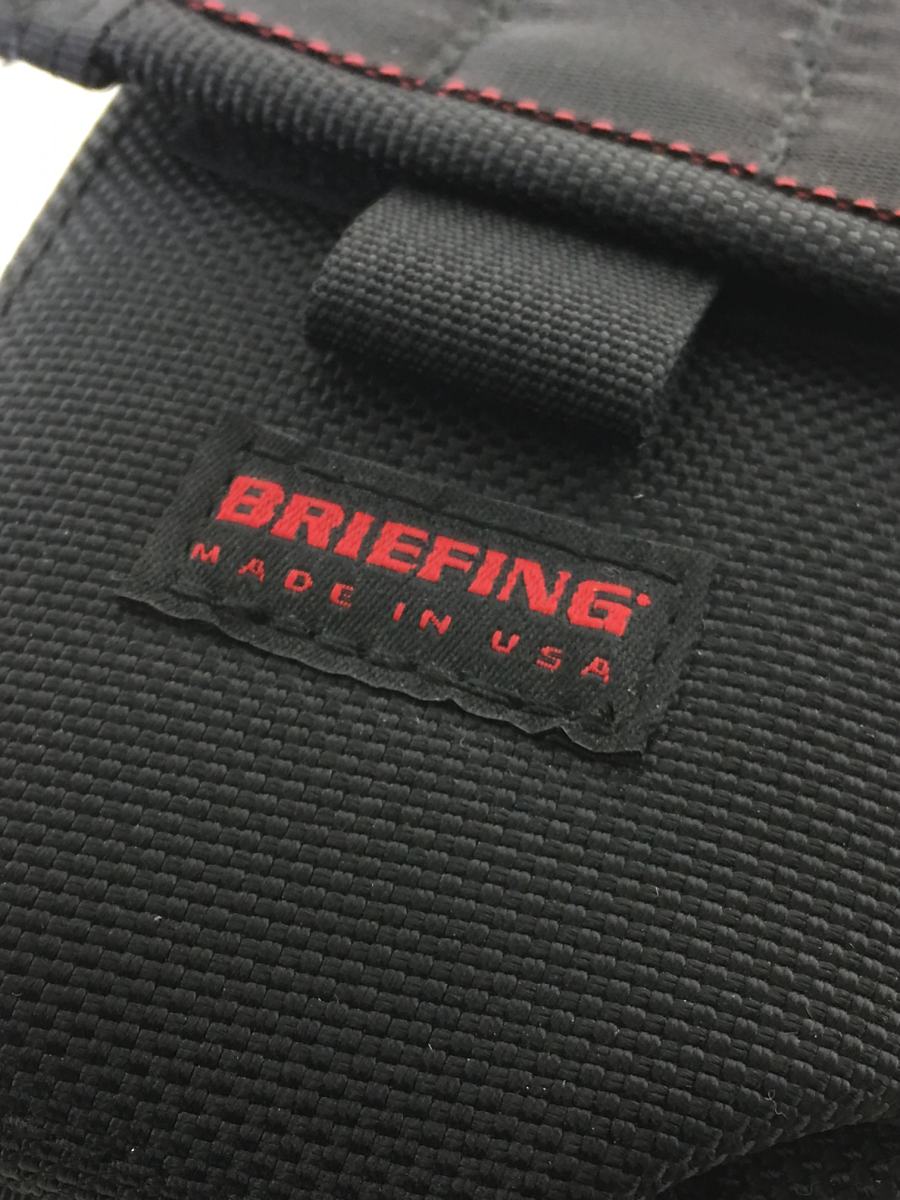 BRIEFING◆小物/-/BLK/無地