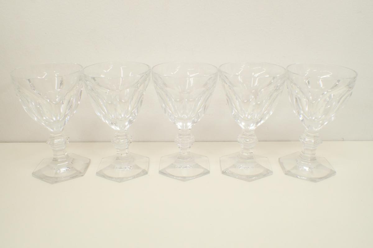 バカラ Baccarat アルクール ワイングラス クリスタルグラス 5客セット 