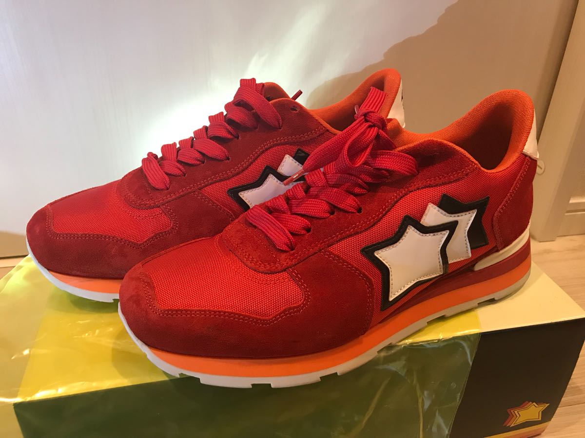 国内購入本物 Atlantic STARS アトランティックスターズ FR 85B レッド size 42