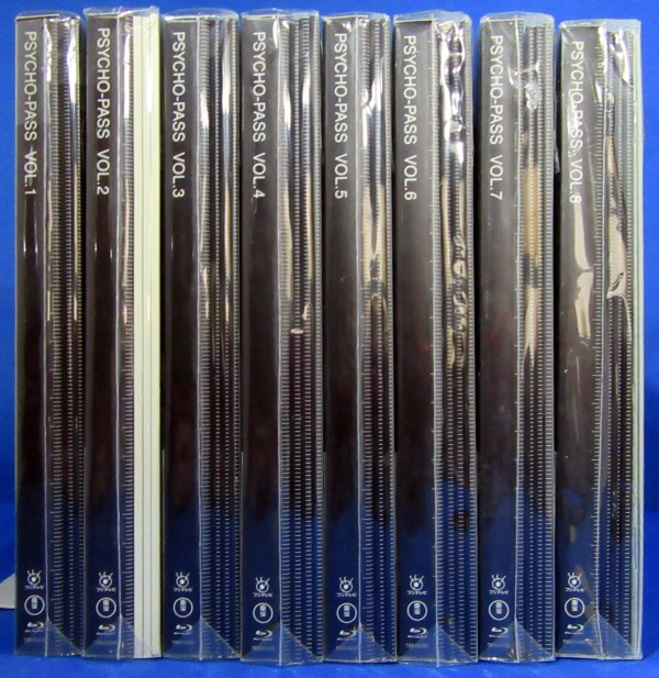 ★『全巻未開封 PSYCHO-PASS Blu-ray 完全生産限定版 1-8巻 全巻セット サイコパス』即決★