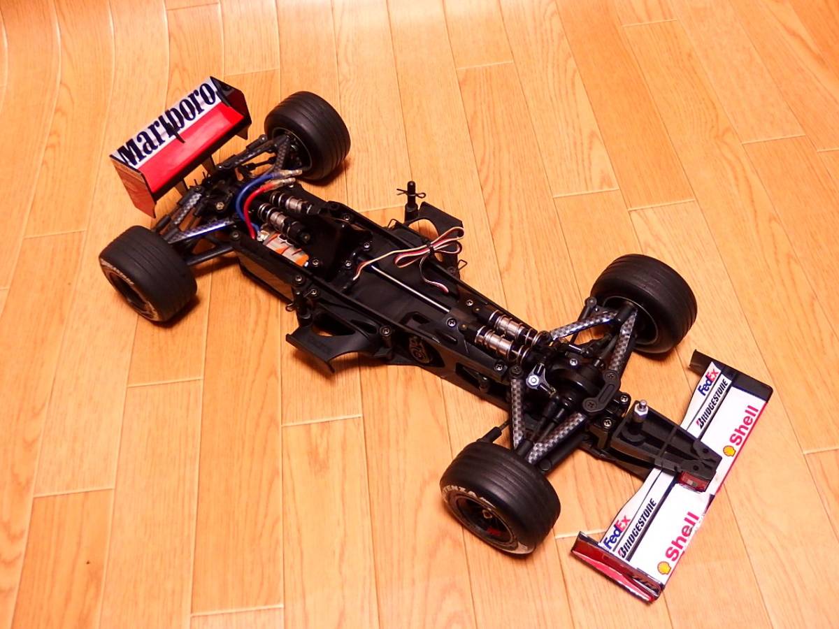 タミヤF201 シャーシボディセット タミヤ F1 F201 ボディ付 シャーシセット オプションパーツ付