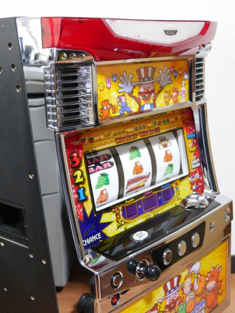 優良品】北電子 みんなのジャグラー パチスロ実機 コイン不要機、設定
