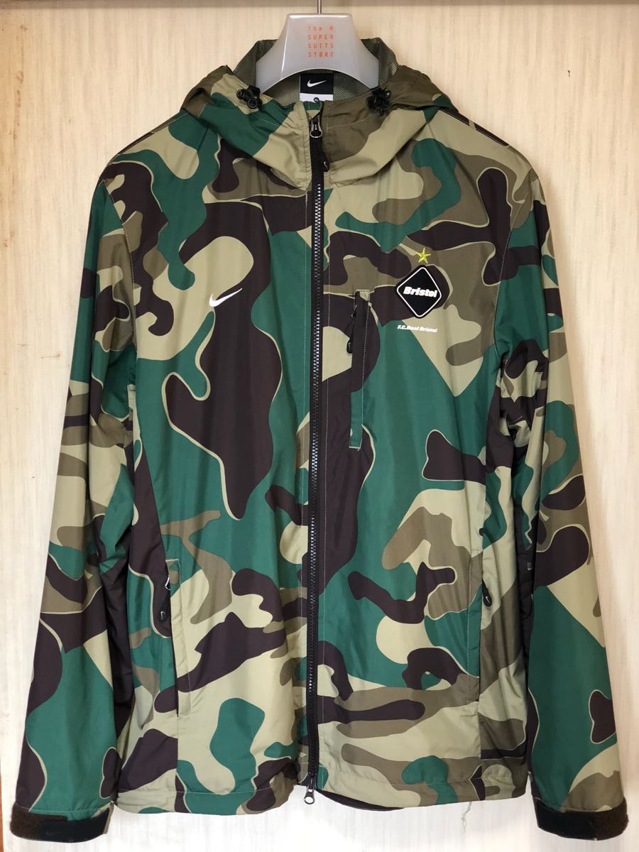  14AW F.C.R.B&times;NIKE CAMO PLACTICE JACKET XLサイズ 値引き交渉可(ジャケット、上着)｜売買されたオークション情報、yahooの商品情報をアーカイブ公開 - オークファン 男性用