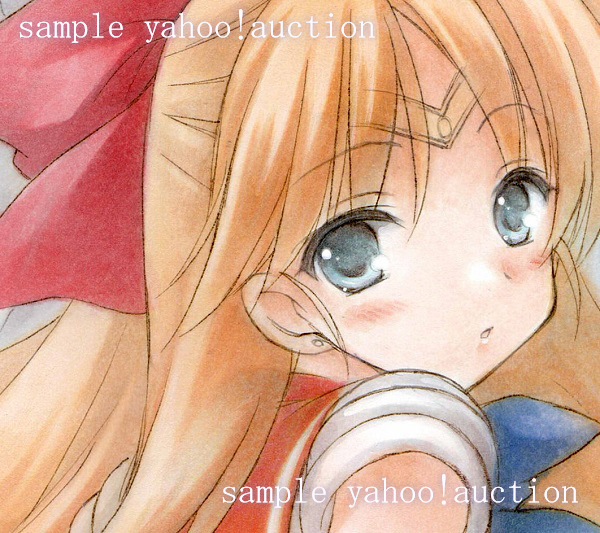 ☆同人手描きイラスト色紙【セーラーヴィーナス 愛野美奈子】☆(手描き
