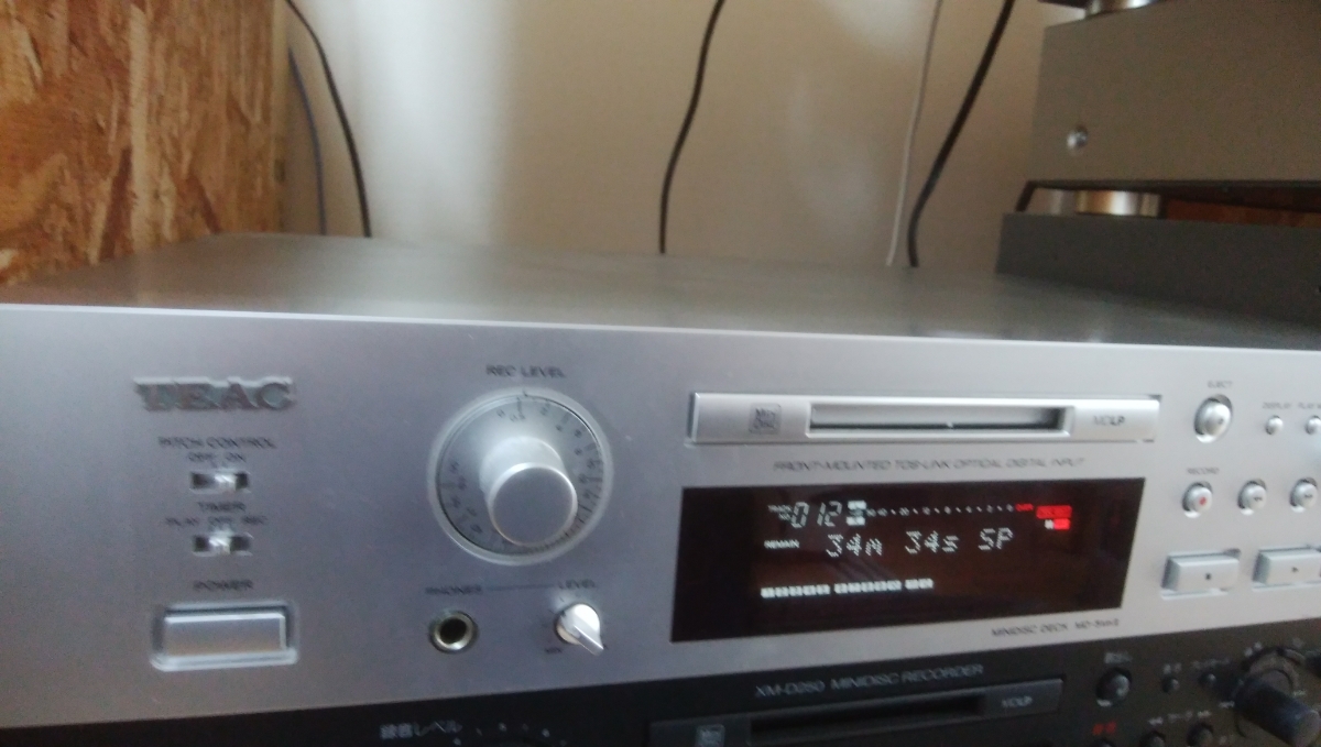 TEAC/ MDデッキ / MD-5MKⅡ TEAC MD-5MK2 MDデッキ シルバー 公式通販