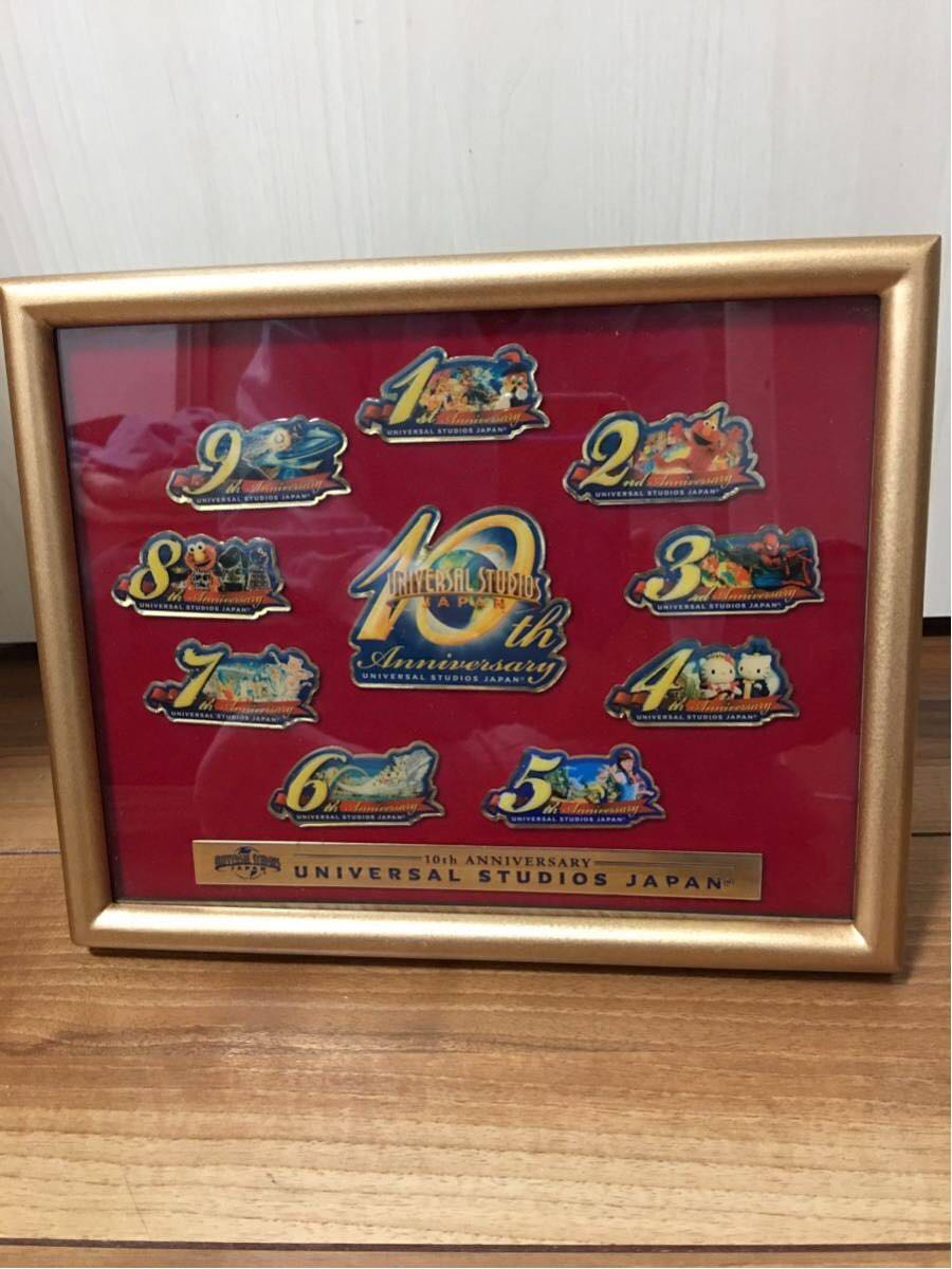 USJ10thanniversayピンバッチ