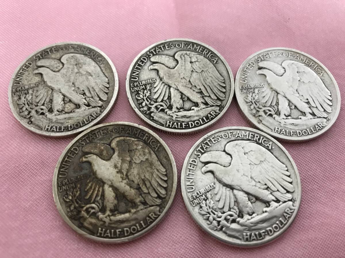 アメリカ ウォーキングリバティ 銀貨 コインリング | Depp Coin コイン 
