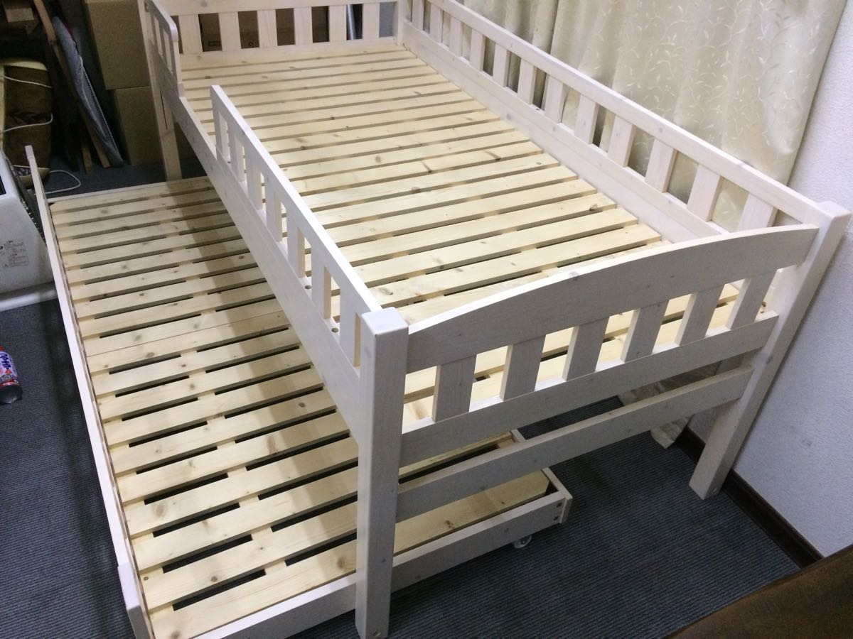 無印良品 2段ベッド 天然木 二段ベッド 無印良品 二段ベッド 木製