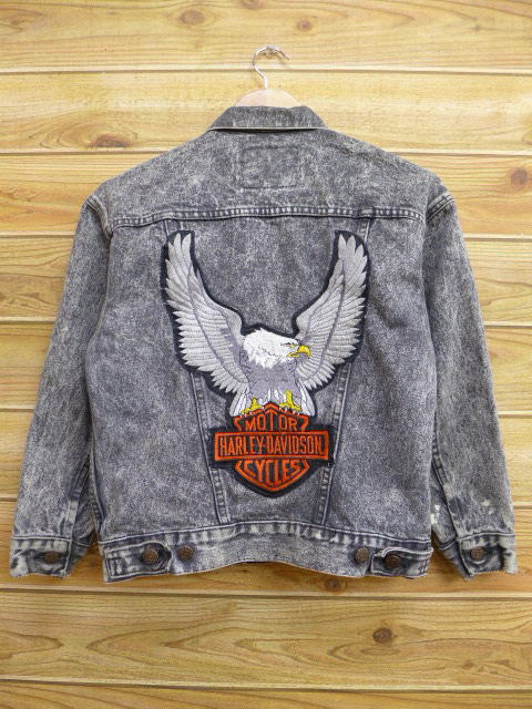 XS☆古着 ジージャン リーバイス Levis 57508 ハーレーダビッドソン 