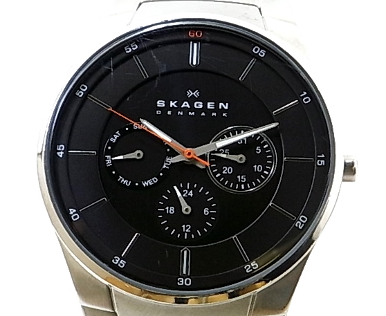 g786　SKAGEN　デンマーク　メンズ　USED