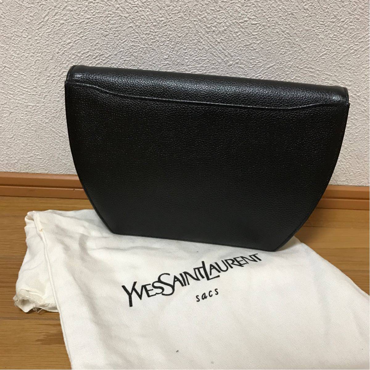 YVES イヴ・サンローラン☆ヴィンテージショルダーバッグ☆斜め掛け 