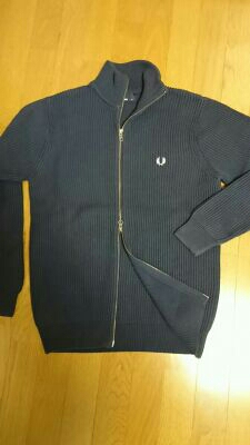 ■ FREDPERRY フレッドペリー フルジップニット M