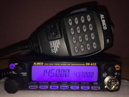 □[EJ-52U搭載] 未使用品 アルインコ DR-635HV 50/35W 周波数拡張