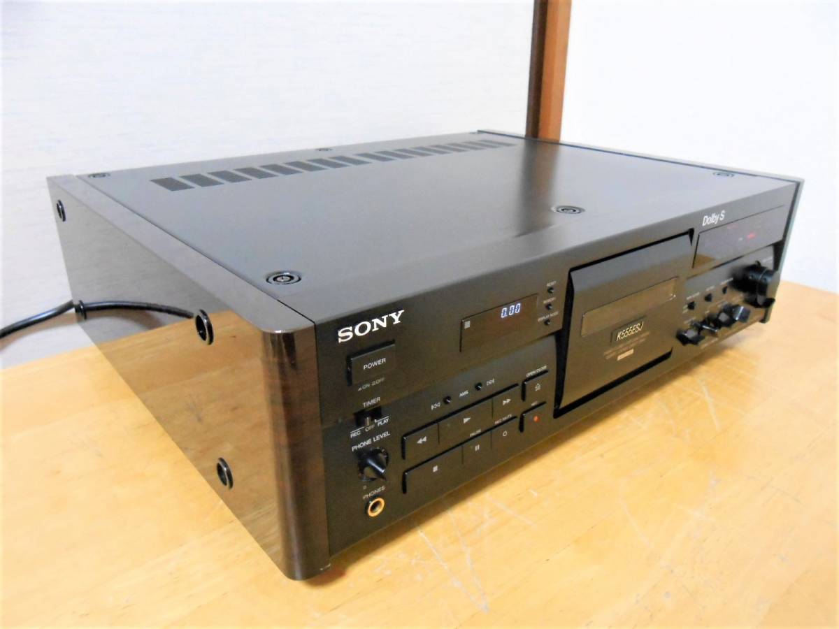 ☆ SONY ソニー TC-K555ESL カセットデッキ ☆ジャンク☆ SONY TC SONY