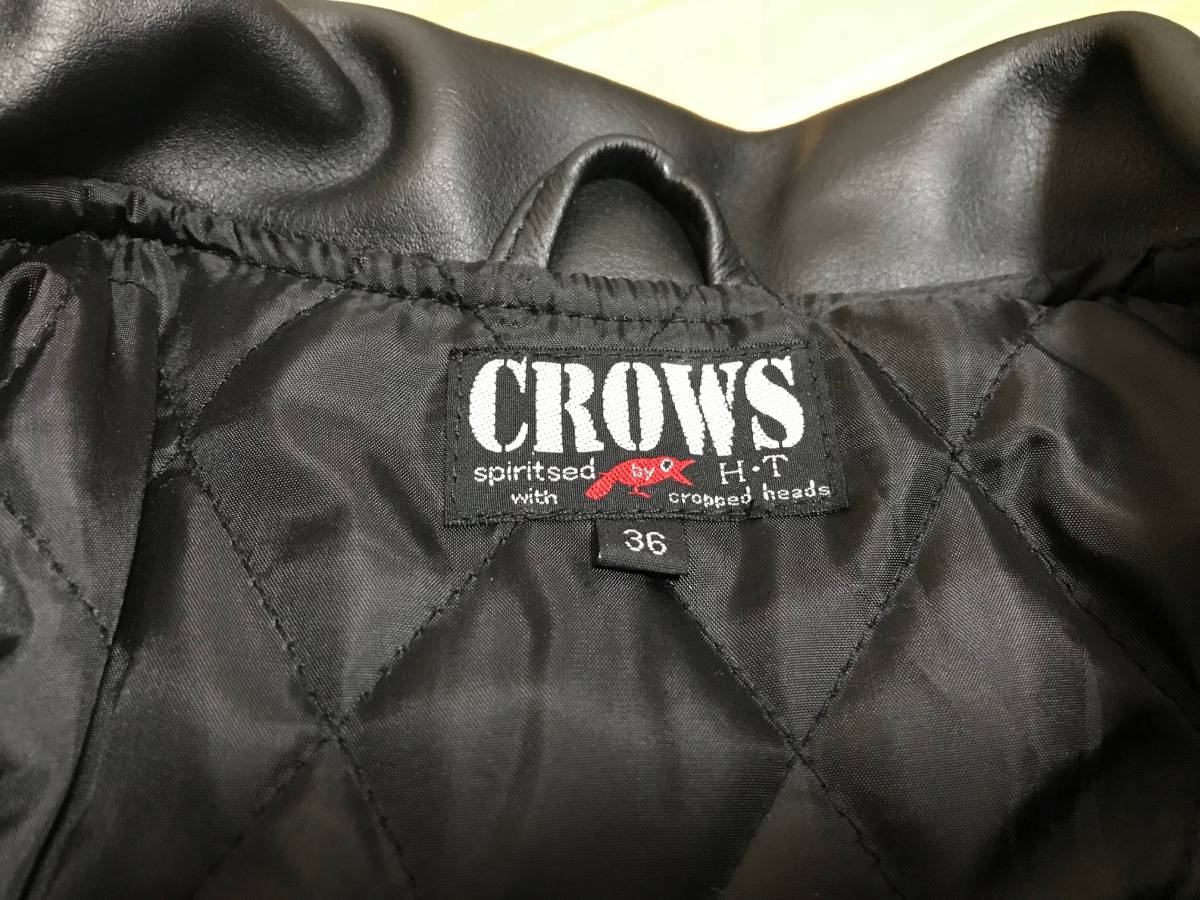 CROWS×WORST クローズ ワースト T.F.O.A 武装戦線 レザー ダブル 