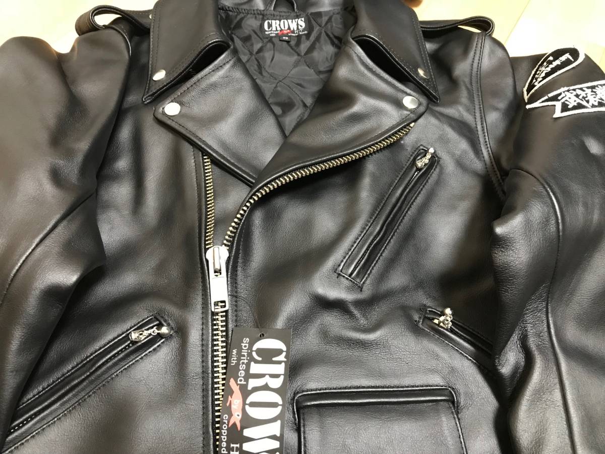 CROWS×WORST クローズ ワースト T.F.O.A 武装戦線 レザー ダブル 