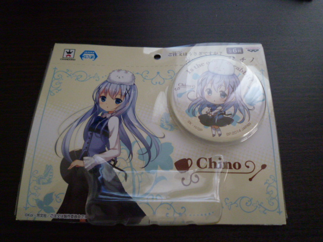 ご注文はうさぎですか？ チノ 缶バッジ キャラクターグッズ ゲーム