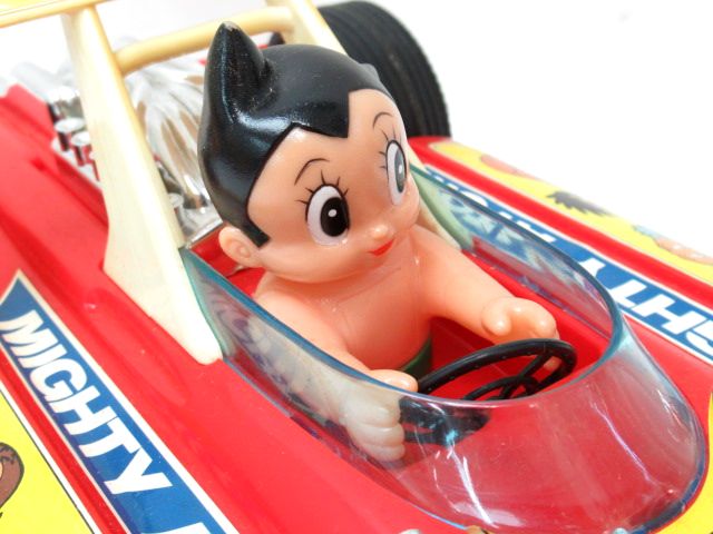 68302□当時物 サクラ 鉄腕アトム レースカー FRICTION POWERED 70年代