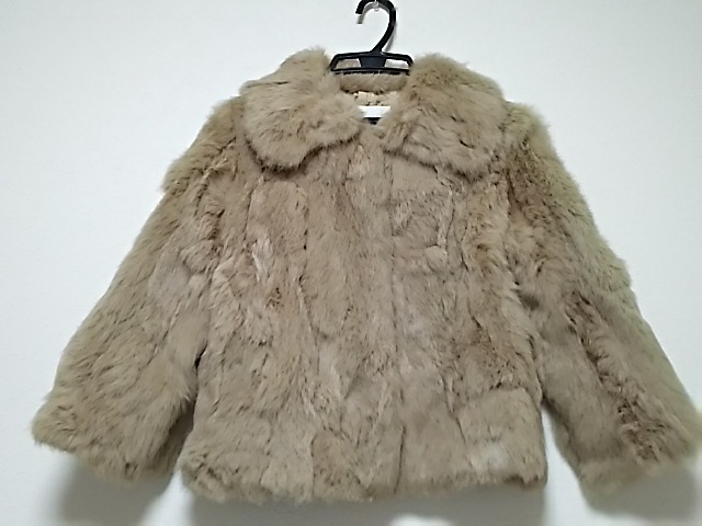 美品☆ジルスチュアートJILL STUART☆リアルファー・ラビット ショート 