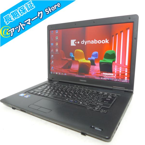 新品HDD搭載 15.6ワイド液晶 中古良品 東芝 B550/B Core i7 2.8Ghz 4GB 500G DVD 無線 Wi-Fi内蔵 Windows7 リカバリ有 WPS Office2016