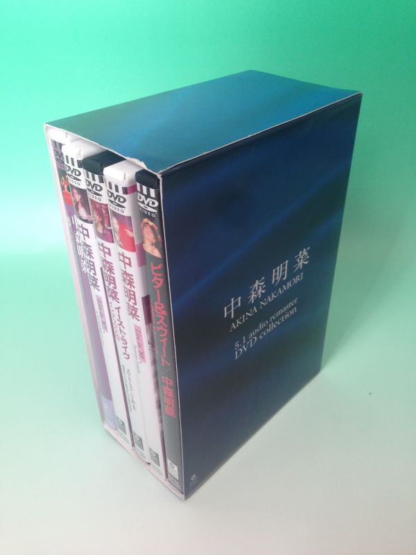 現貨中森明菜Akina Nakamori 5.1 audio remaster DVD collection (5DVD