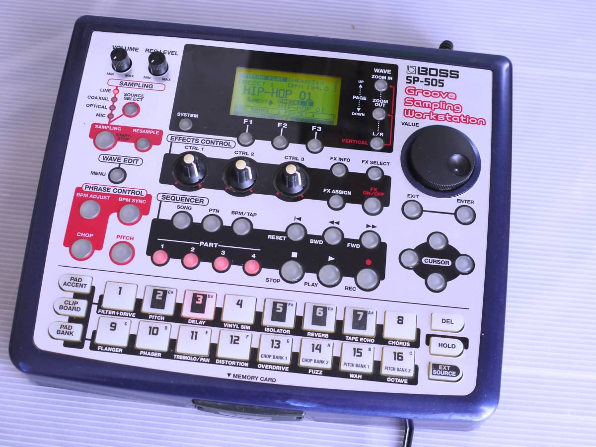 BOSS SP-505 サンプラー Rorand SP-505 | Boss - Roland Groove SP-505 