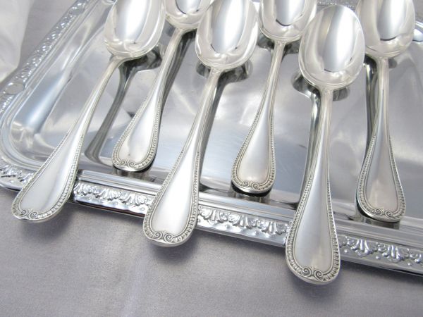 クリストフル マルメゾン 未開封 コーヒースプーン 6点 マルメゾン テーブルスプーン クリストフル Christofle 6本の通販はau
