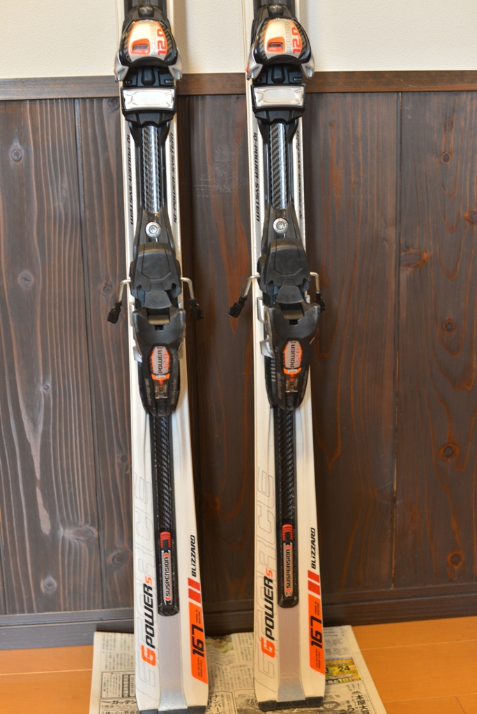 中古BLIZZARD G-POWER Suspension IQ 167cm BLIZZARD WRCレース 