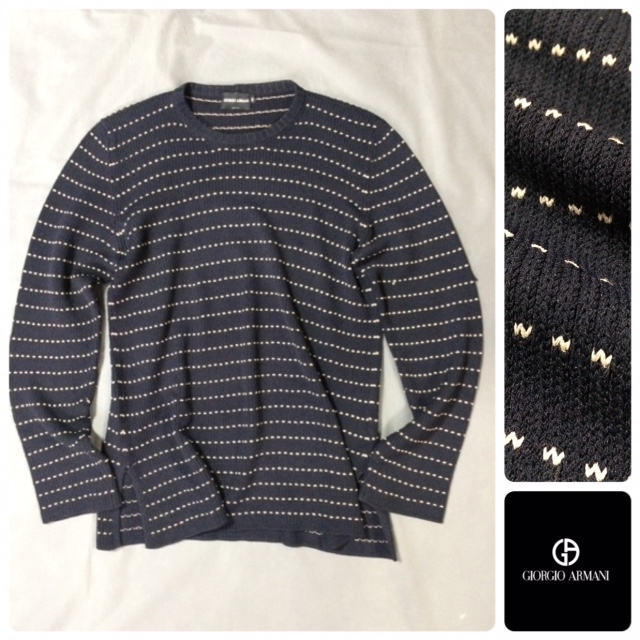 定価約20万【GIORGIO ARMANI/ジョルジオ アルマーニ】頼れる着こなし 