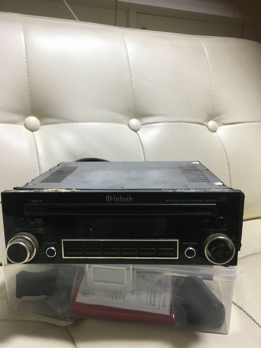 マッキントッシュ MX4000 CDプレーヤー マッキントッシュ MX4000 CDプレーヤー