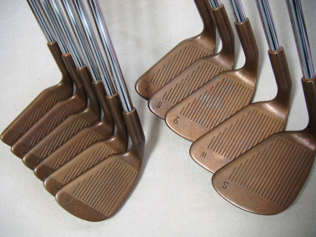 ●　レア美品・名器格安！　PING　アイ2　BCカッパー　11本　●