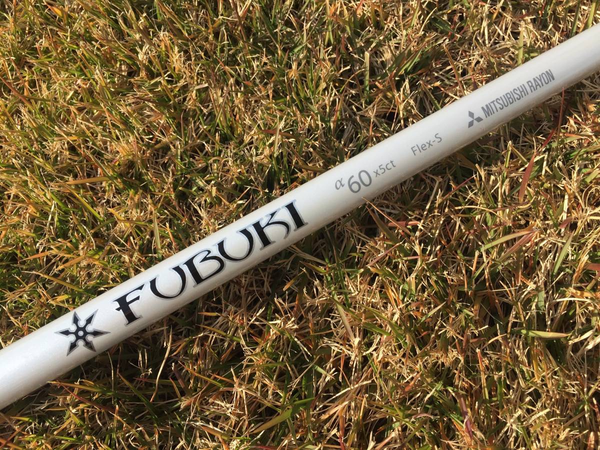 FUBUKI フブキ α60 フレックスS 1W用（組上げ45.4インチ前後）キャロウェイ 新スリーブ装着 中古リシャフト品 Epic対応 美品 長め 即決