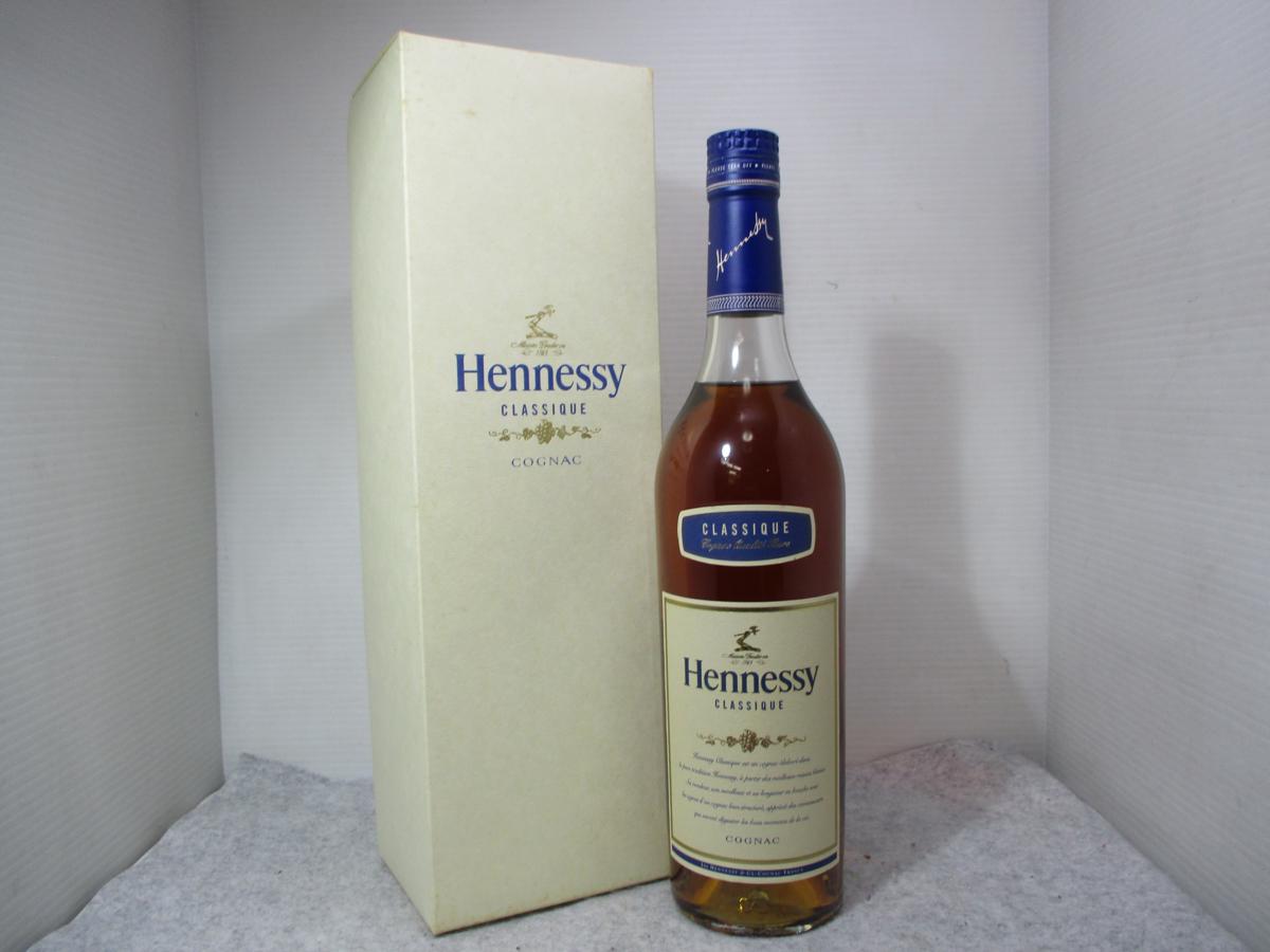 古酒 Hennessy/ヘネシー クラシックコニャック 箱 未開栓 B8583